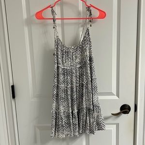 Isabelle’s Cabinet On the Coast Snake Print dress in Grape, size large